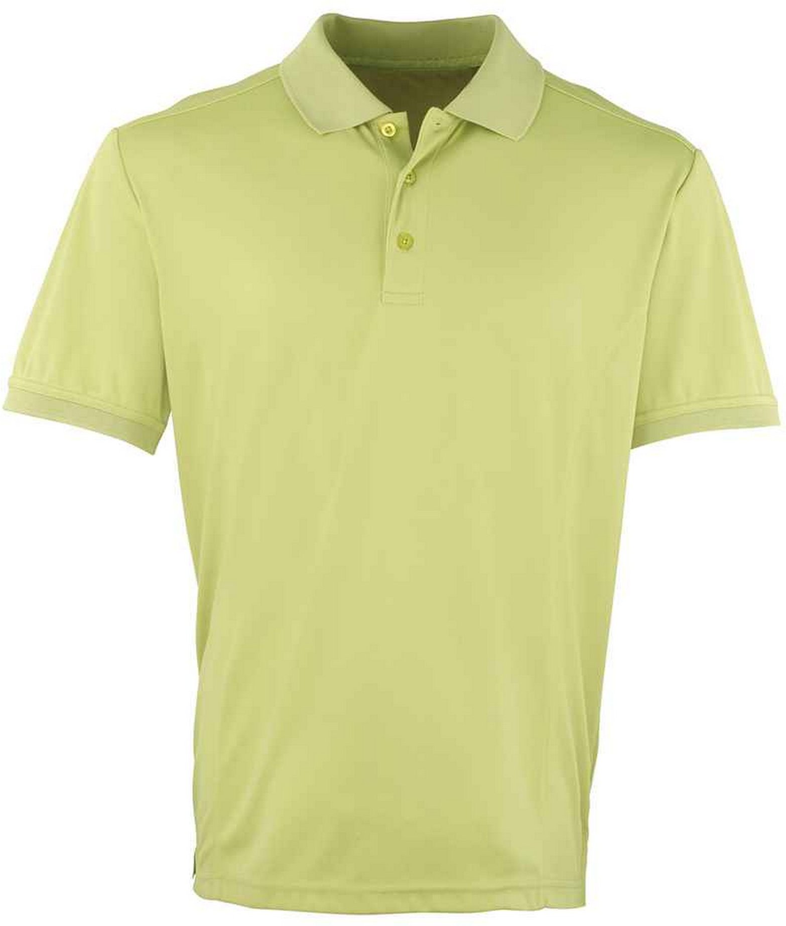 Premier - "Coolchecker" Poloshirt für Herren (Limone)