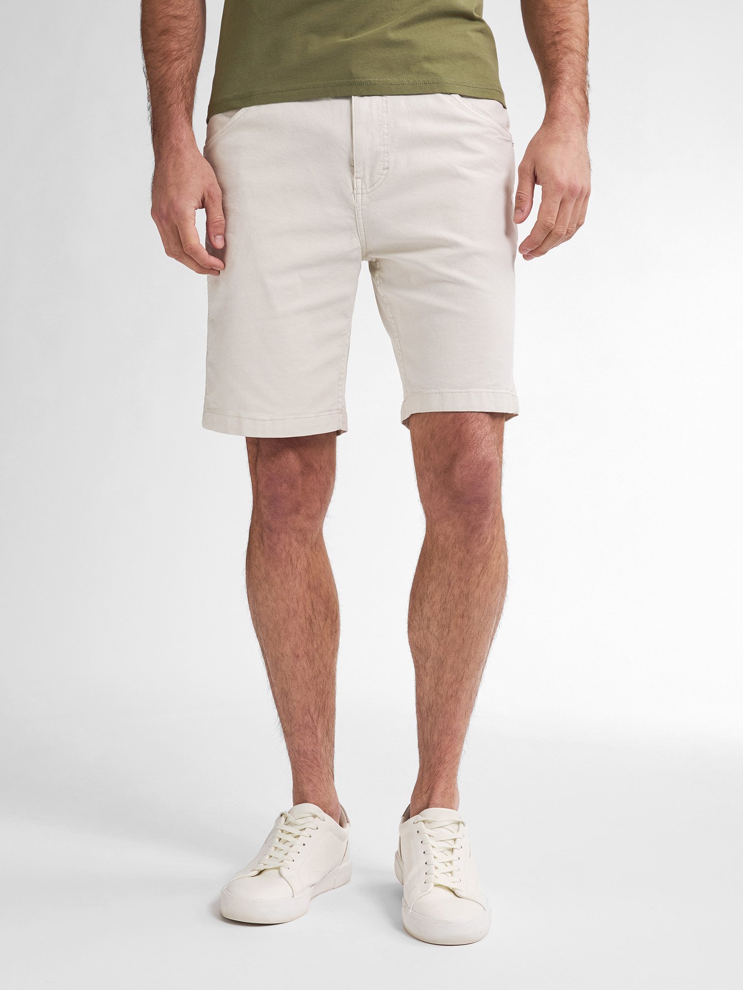 Petrol Industries - Chino-Shorts Biscaynewalk Herren - Weiß