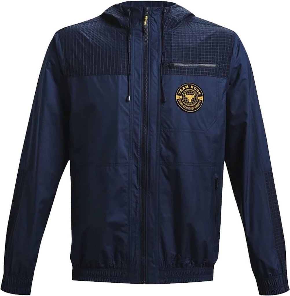 Under Armour X Project Rock Herren gewebte Schichtjacke