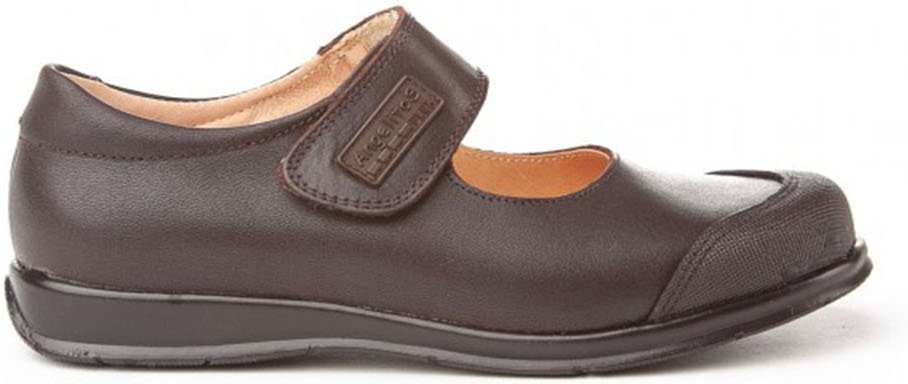 Schul-Ballerina-Schuhe aus Leder