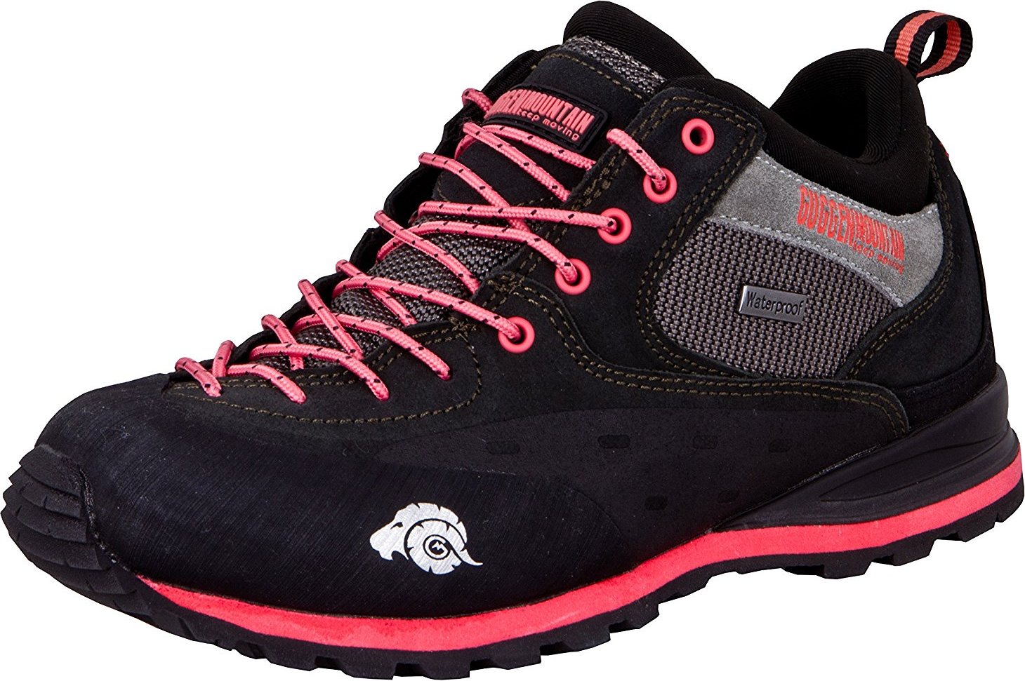 Damen Wandern Trekkingschuhe Schwarz