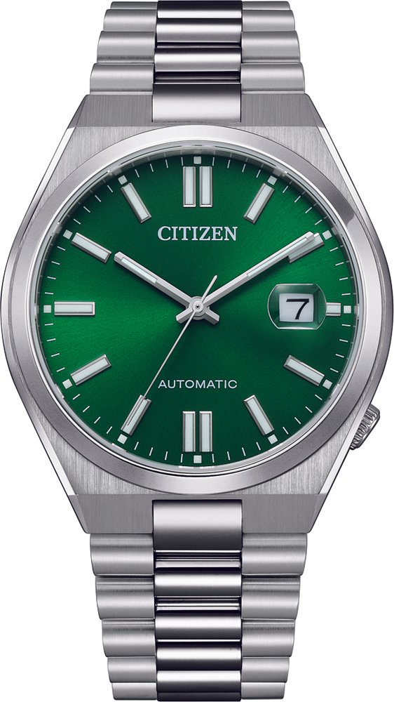 Citizen Tsuyosa Silber Herren Armbanduhr NJ0150-81X