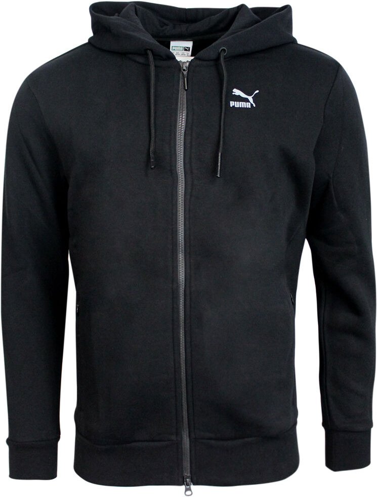 Puma Evo Mens Black Reißverschluss up Training Hoody Kapuze -Spur Top Jacke 569205 01 P5f
