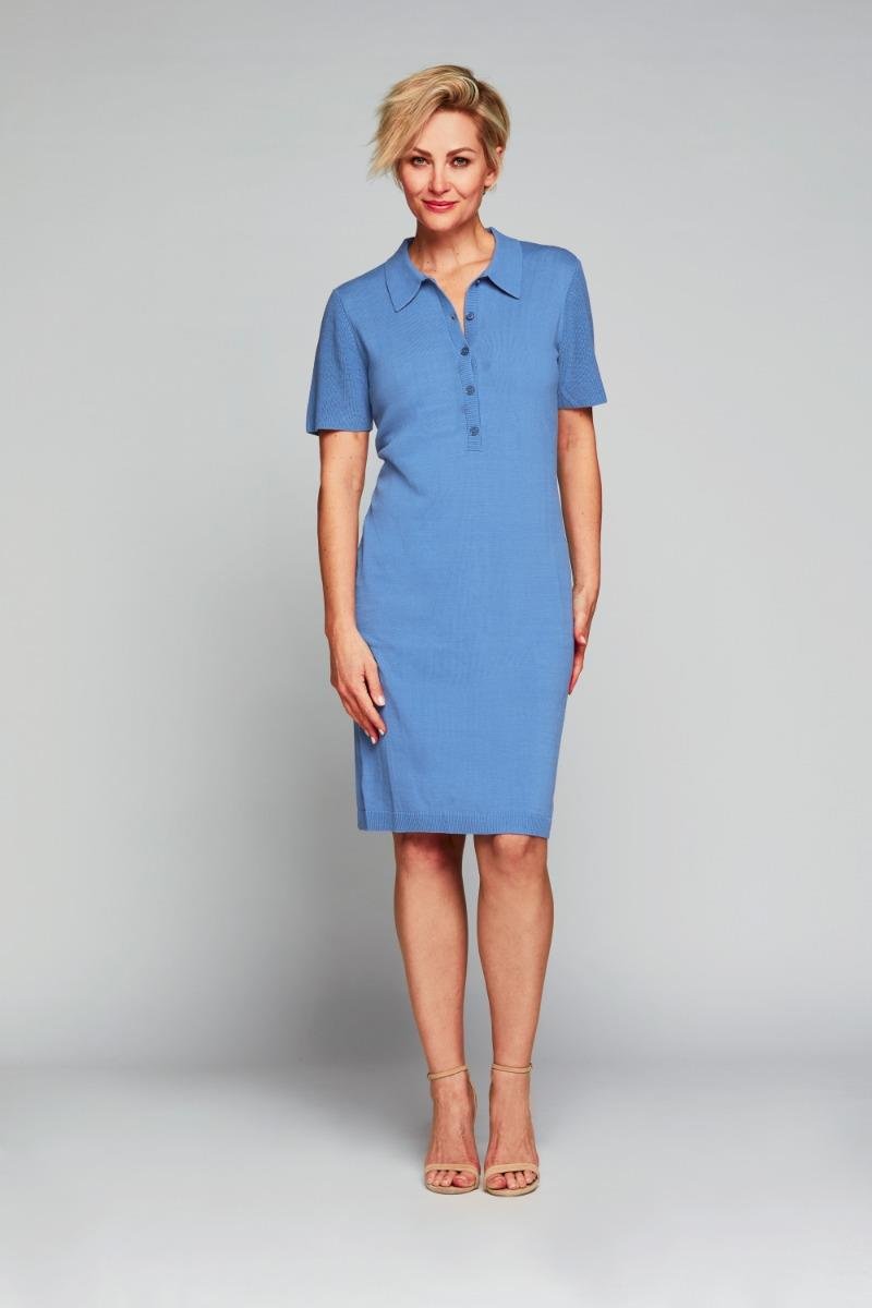 Bryce Polokleid Hellblau