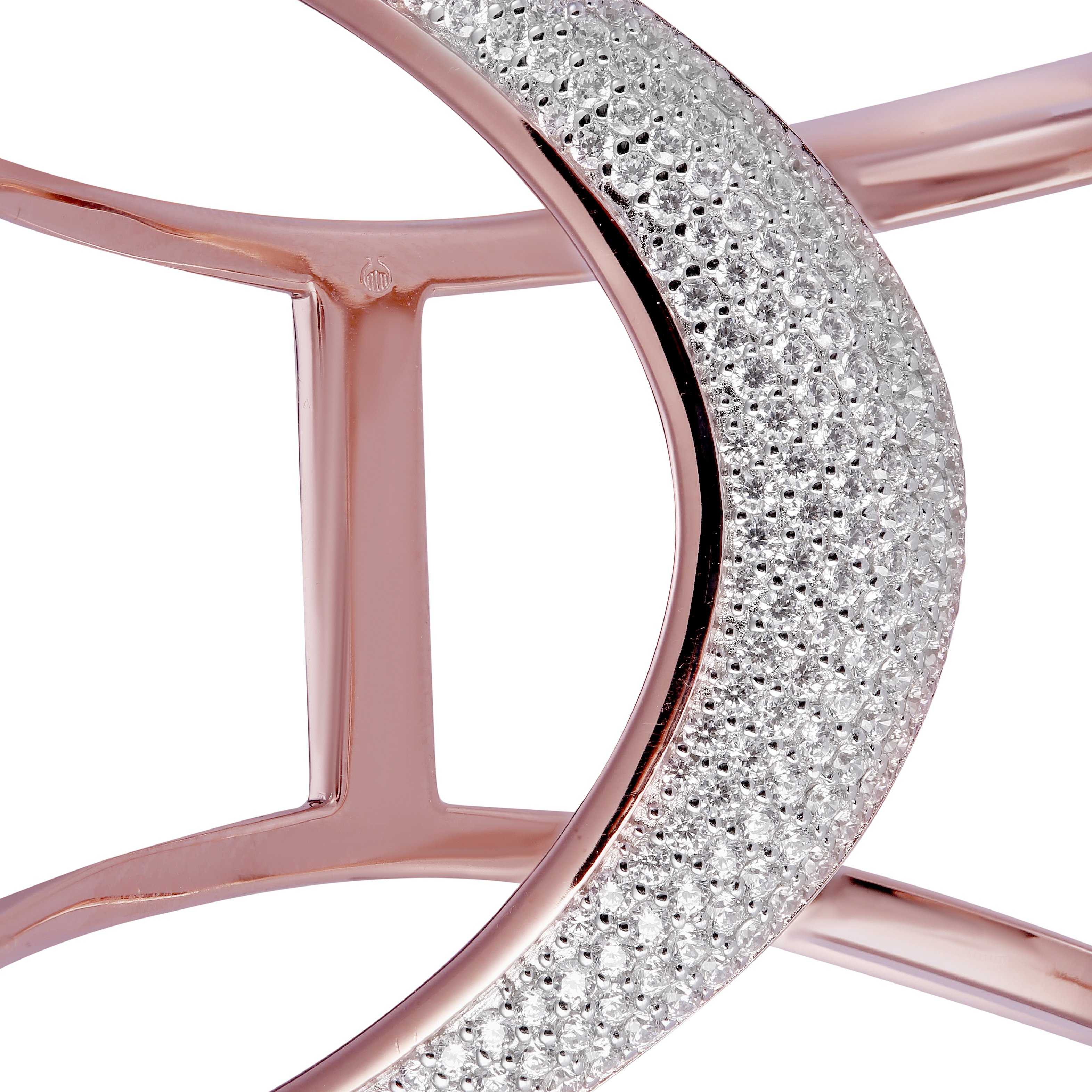 Orphelia Damen-Armband aus 925er Sterlingsilber, Rosé, ZA-7407