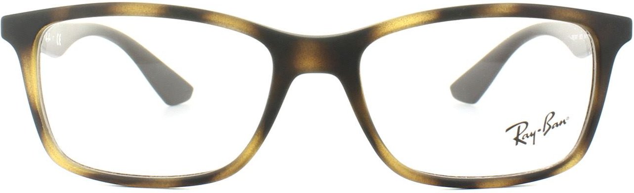 Ray-Ban Brillenfassung 7047 5573 Matt Havana Herren 54 mm