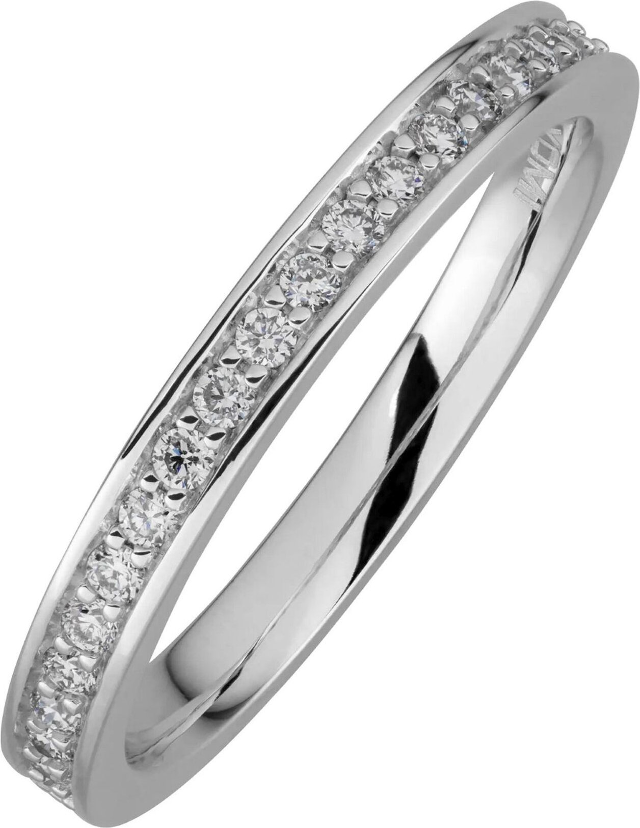 Thumbnail - Lyomi Ring 585/- Weißgold 21 synth. Diam. 0,24ct.