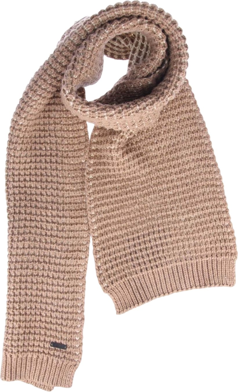 Boss - "Namato" Schal Grobstrick Zweifarbig für Damen (Beige)