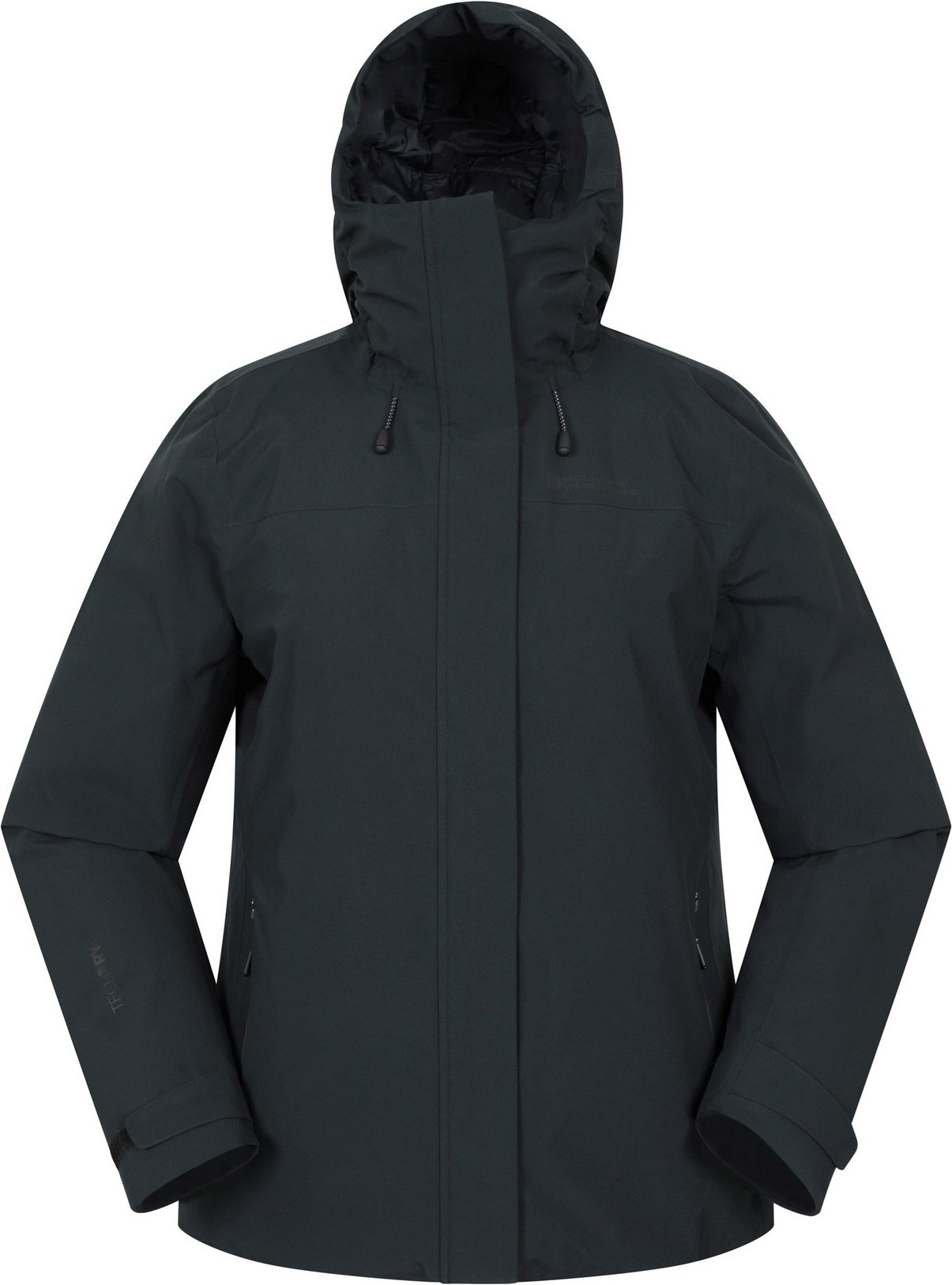 Mountain Warehouse - "Mallory" Steppjacke für Damen, Wasserfest (Schwarz)