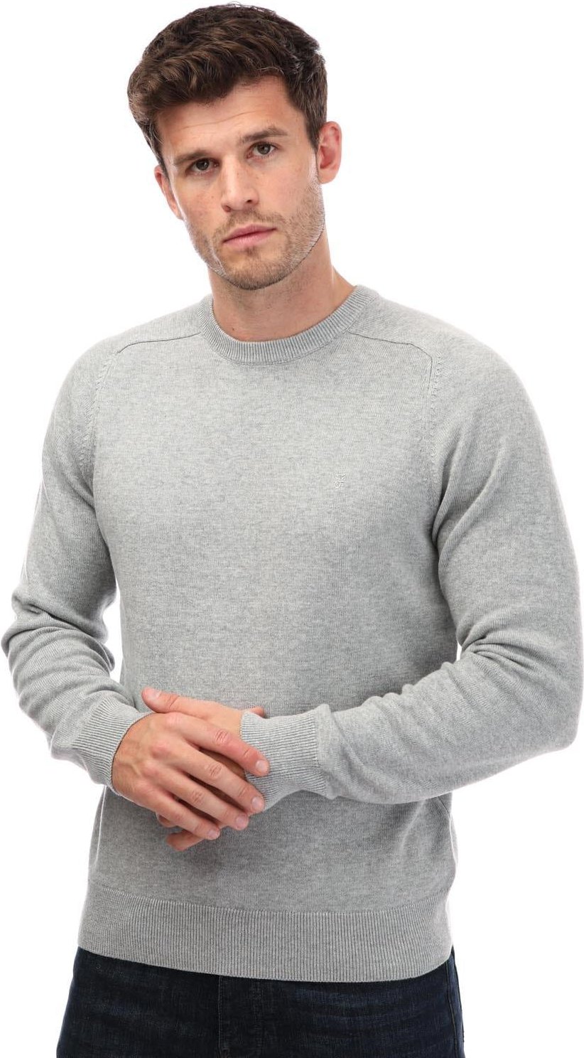 Farah - "Stern" Sweatshirt Rundhalsausschnitt für Herren (Grau)