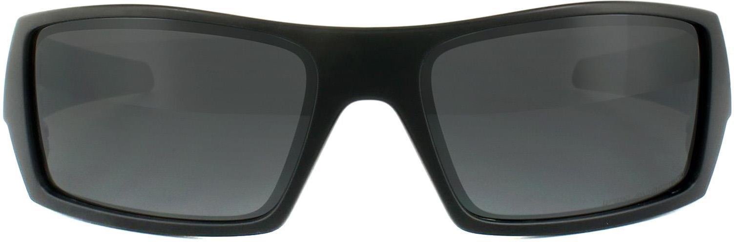 Oakley Wrap Mens Matt Schwarz Schwarz Iridium polarisierte Sonnenbrille