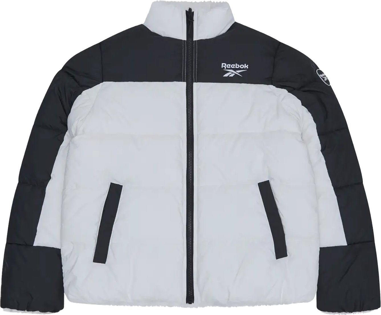 Reebok - Steppjacke für Damen, wendbar (Weiß)