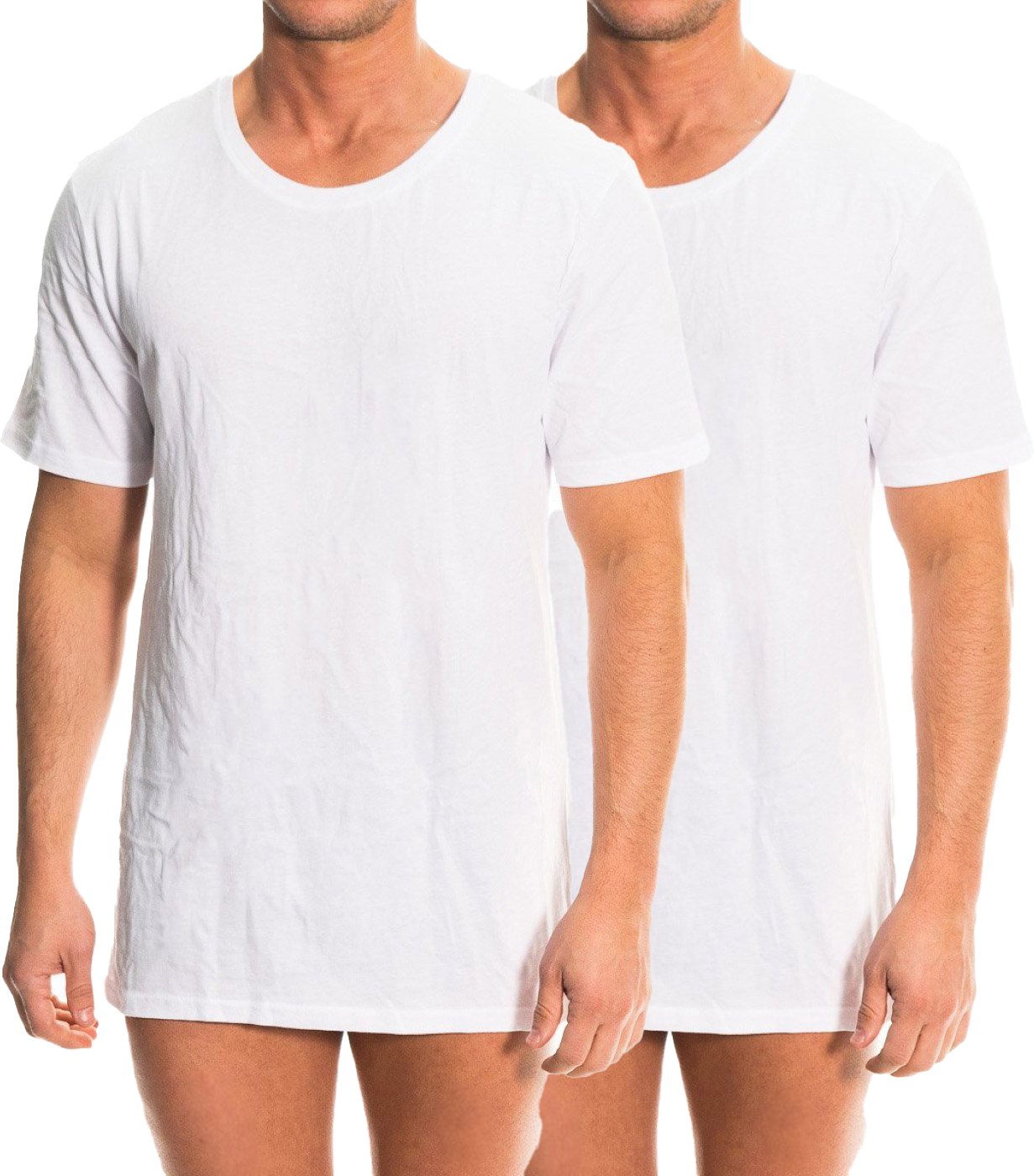 Pack-2 Unterhemd mit kurzen Ärmeln 2S87902163 Mann