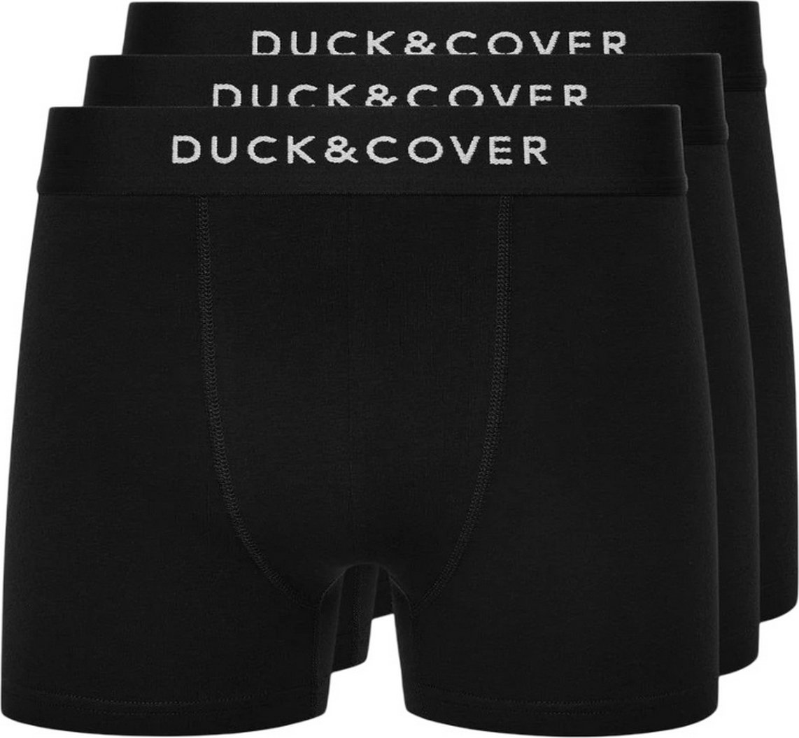 Duck and Cover - "Sagnet" Boxershorts für Herren(3er-Pack) (Schwarz)