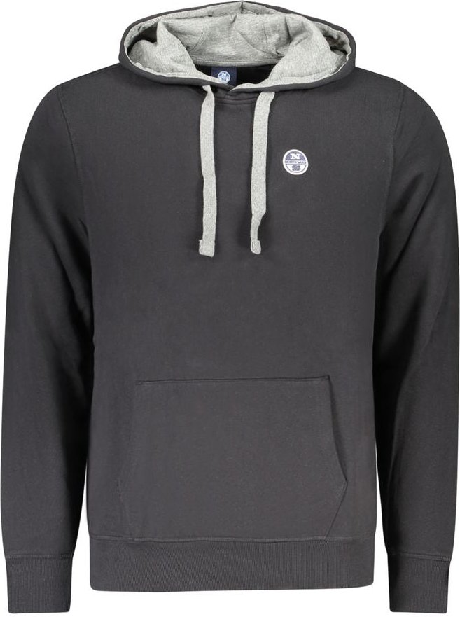 North Sails Schwarzes Baumwoll Sweatshirt für Herren