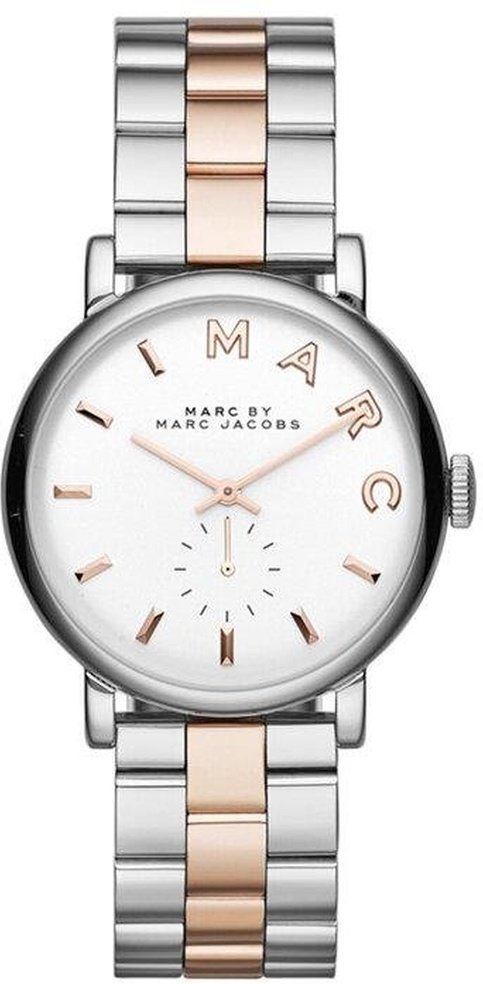 Stilvolle Marc Jacobs MBM3312 Damenuhr - 36mm Edelstahl