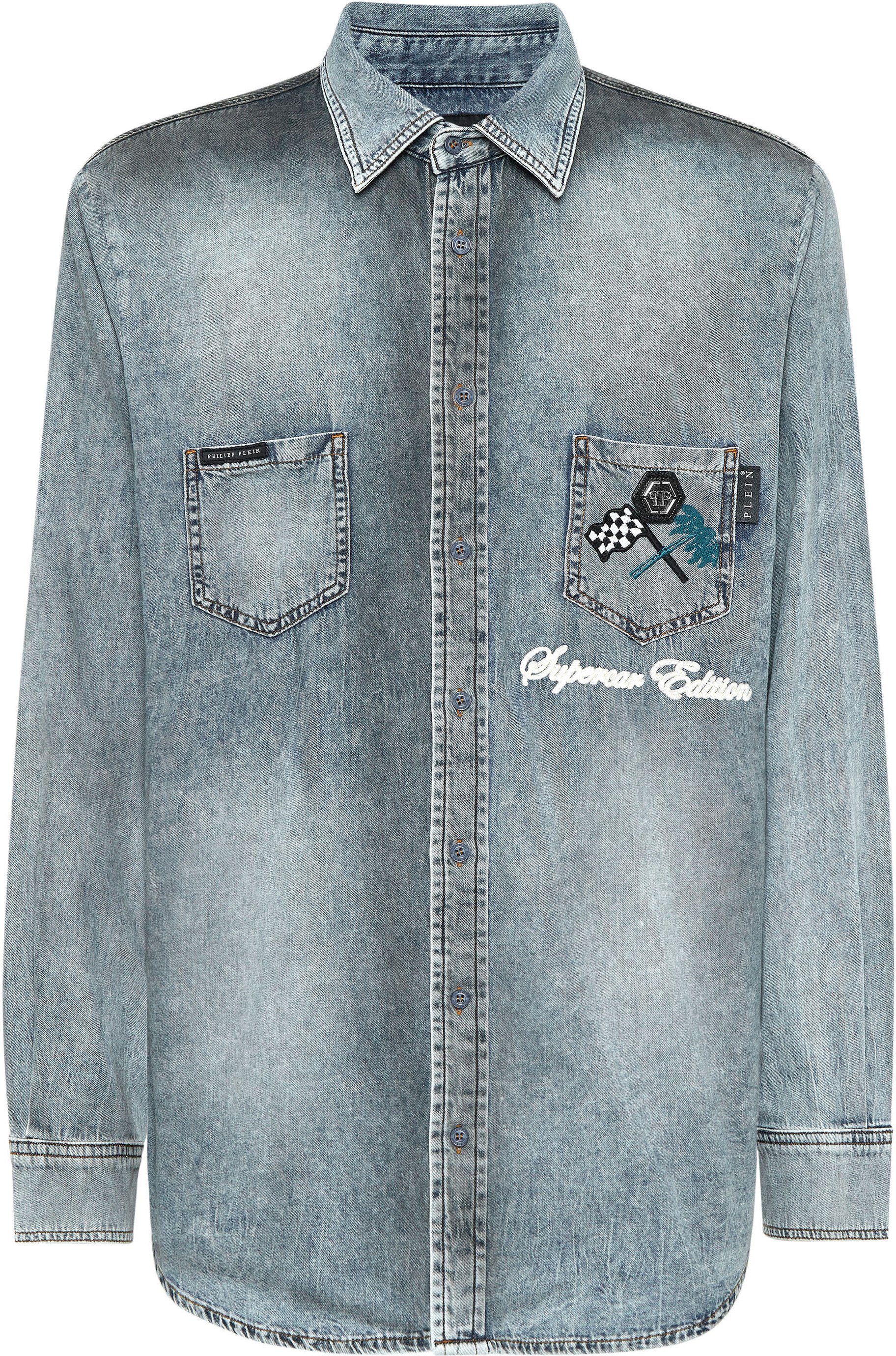 Denim Shirt Ls Cars Racing