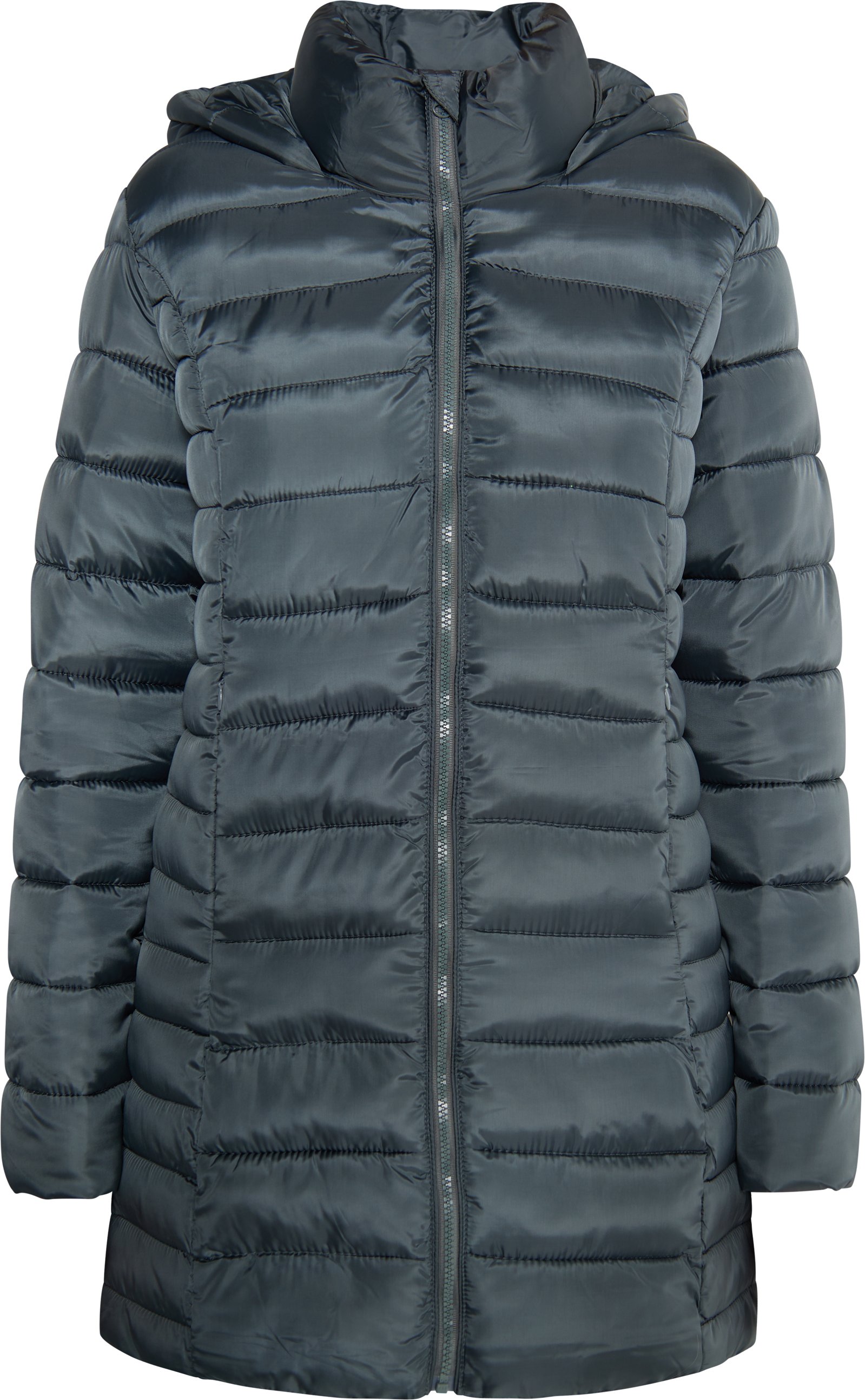 Mymo leichte Steppjacke Damen Holzkohle