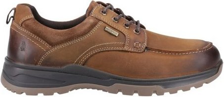 Hush Puppies - "Percy" Sneaker für Herren, Leder, Zum Schnüren (Hellbraun)