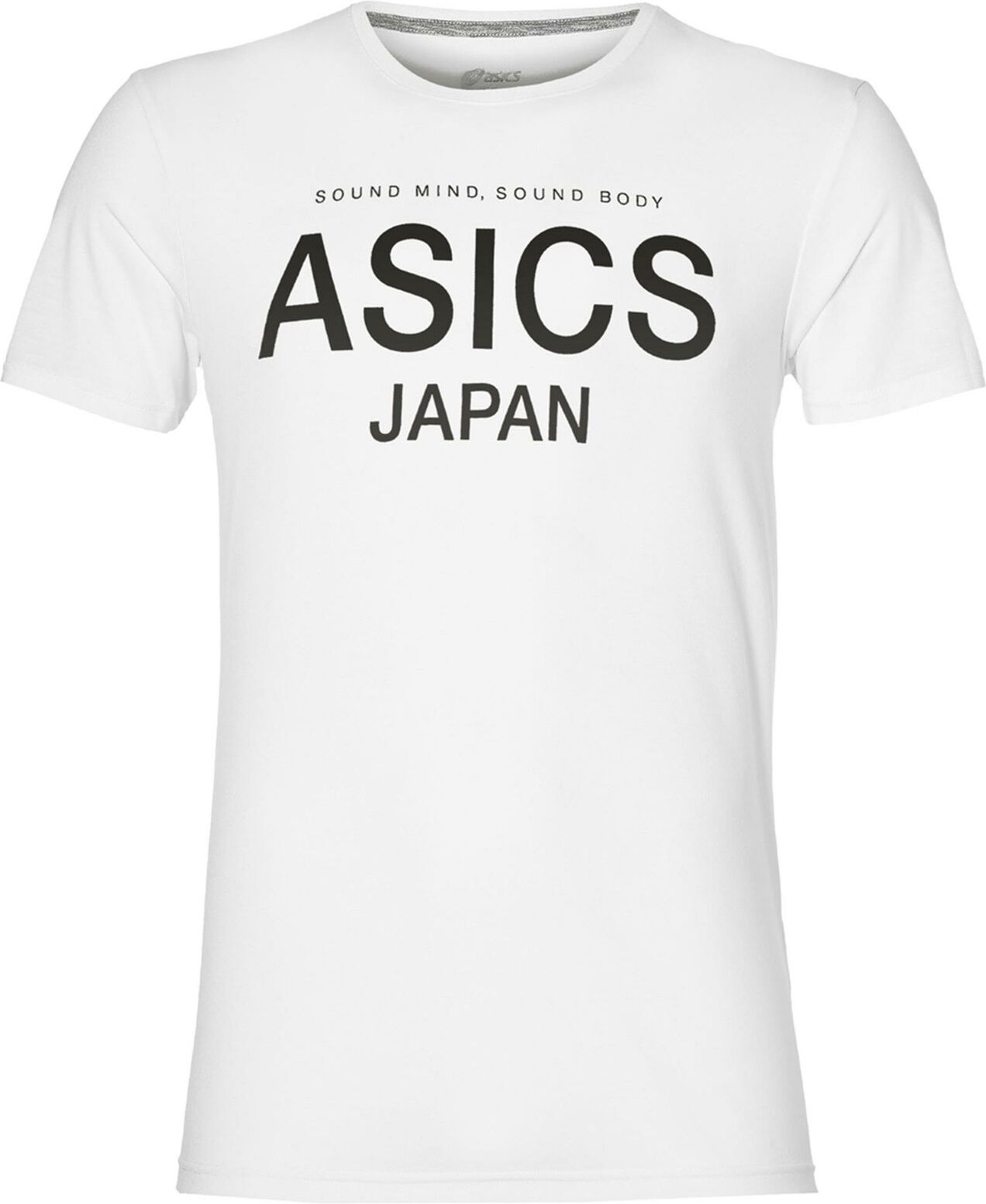 ASICS Logo Mens White T-Shirt