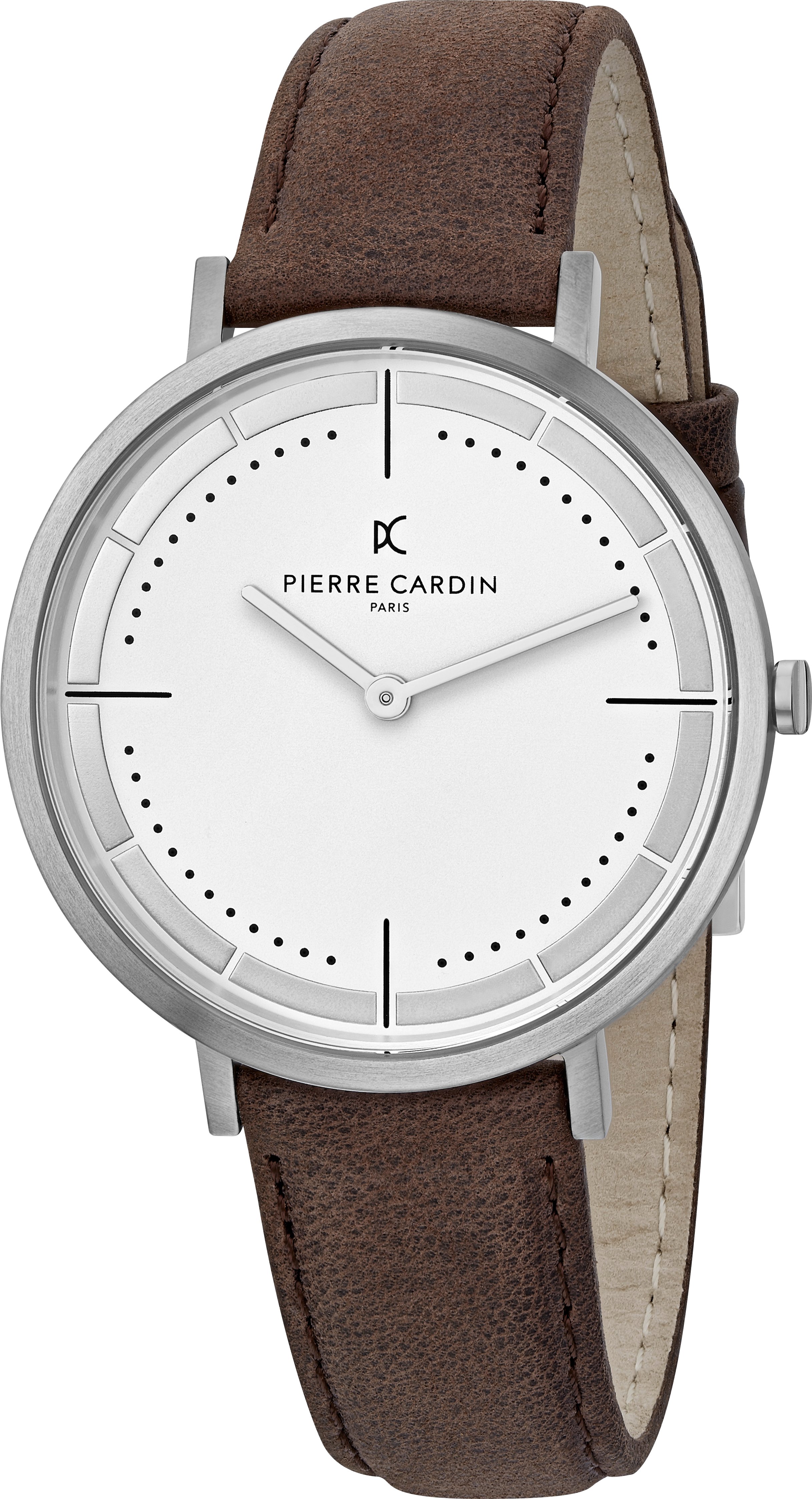 Pierre Cardin Belleville Park Braun Herren Armbanduhr CBV.1026