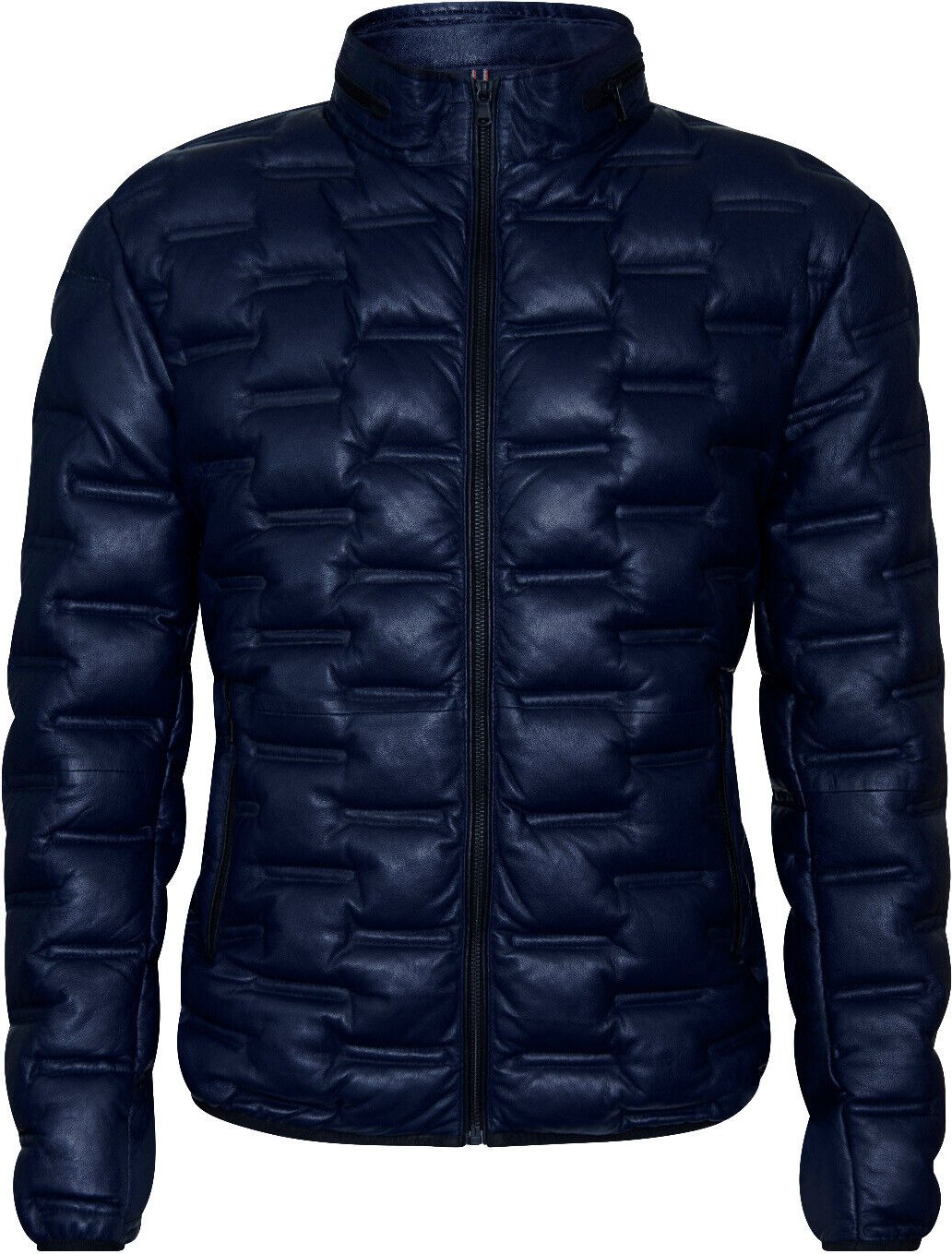 Herren-Puffer-Stepp-Bomber-Lederjacke – Recife