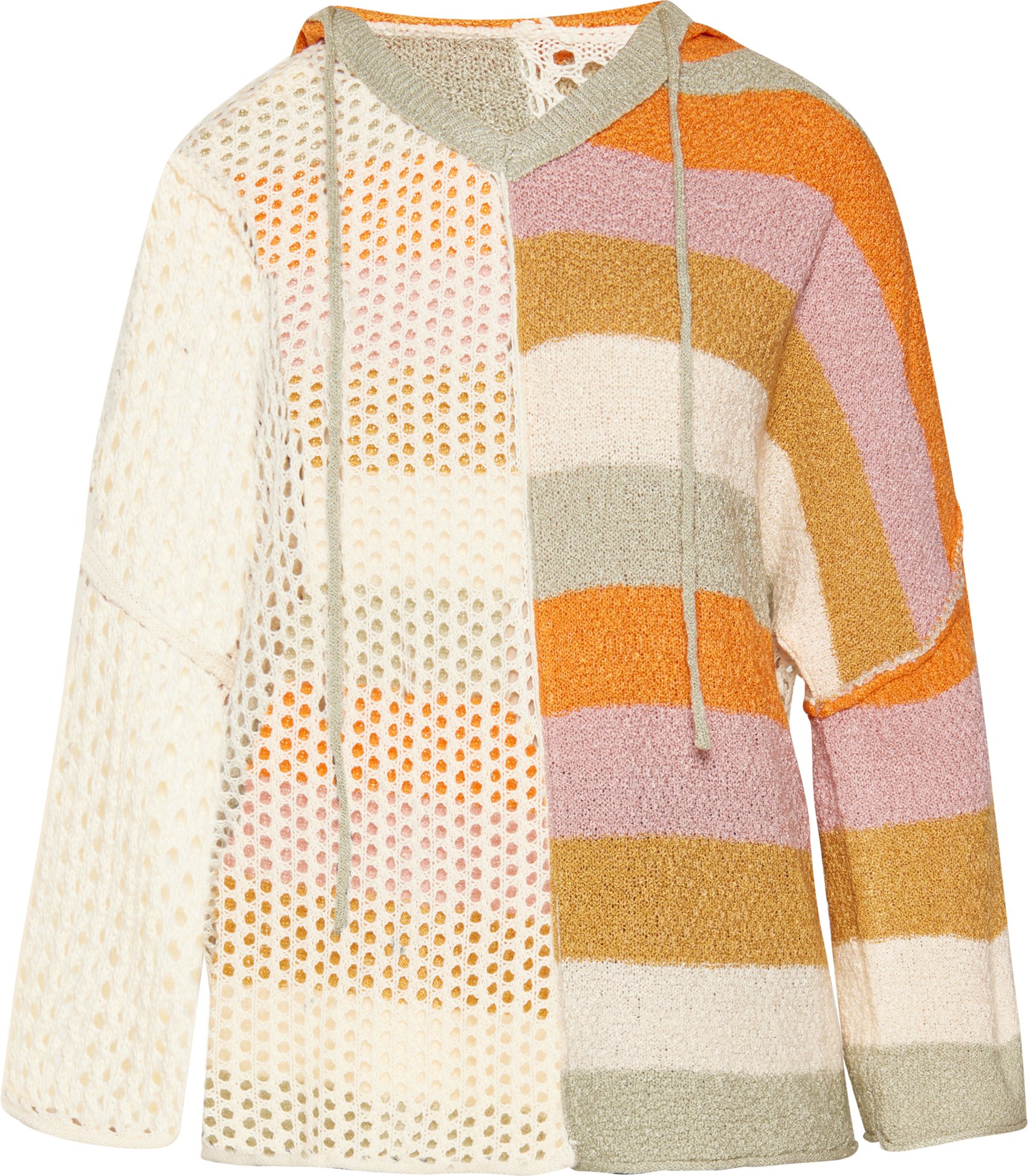 Mymo Pullover Frauen mehrfarbig beige