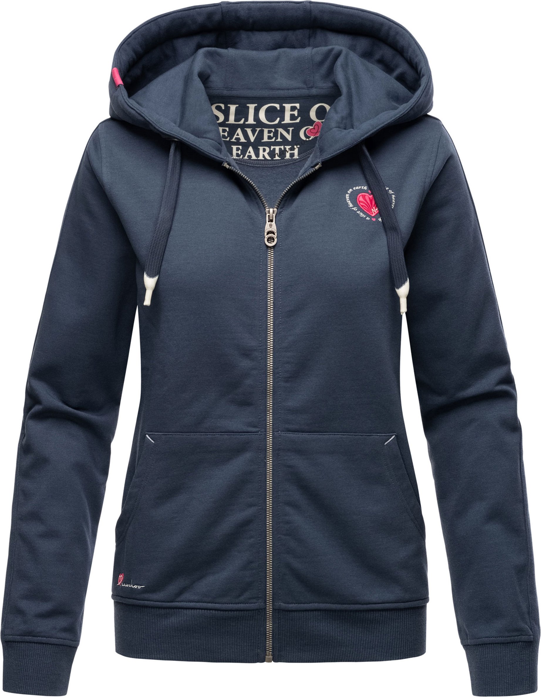 Navahoo Damen Sweatjacke Cremetörtchen – Kuschelig & Stylisch