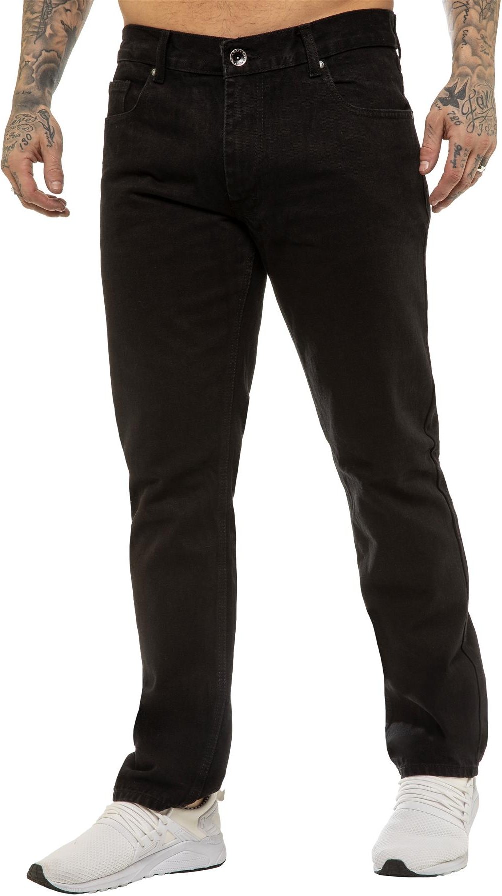Enzo | Herren Regular Fit Straight Leg Jeans