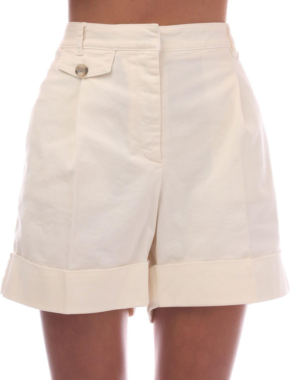 Hugo Boss - "Tasandria-D" Shorts für Damen (Weiß)