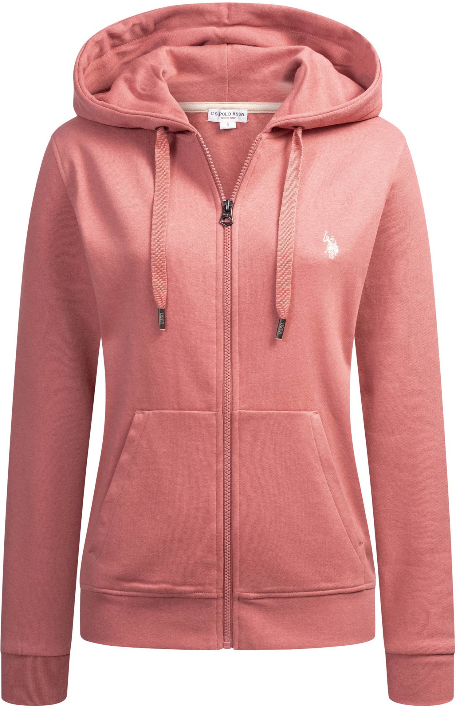 U.S. POLO ASSN. Damen Sweatjacke USRubyy aus Baumwoll-Polyester-Mix