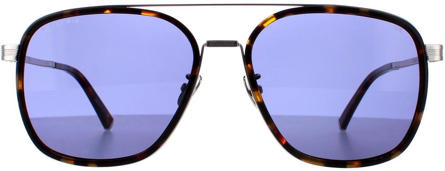 Thumbnail - Police Pilotenbrille Damen Dunkel Havanna Blau SPLC49 Lewis 21