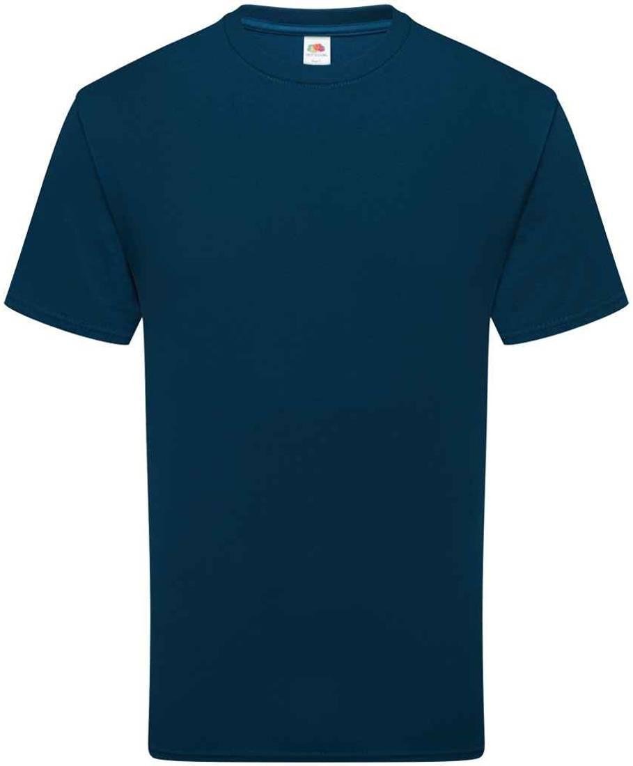 Fruit of the Loom - T-Shirt für Herren/Damen Unisex (Bergblau)