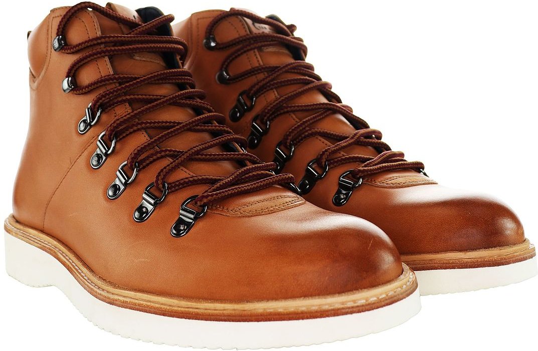 Ted Baker Liykere Braune Wanderstiefel für Herren