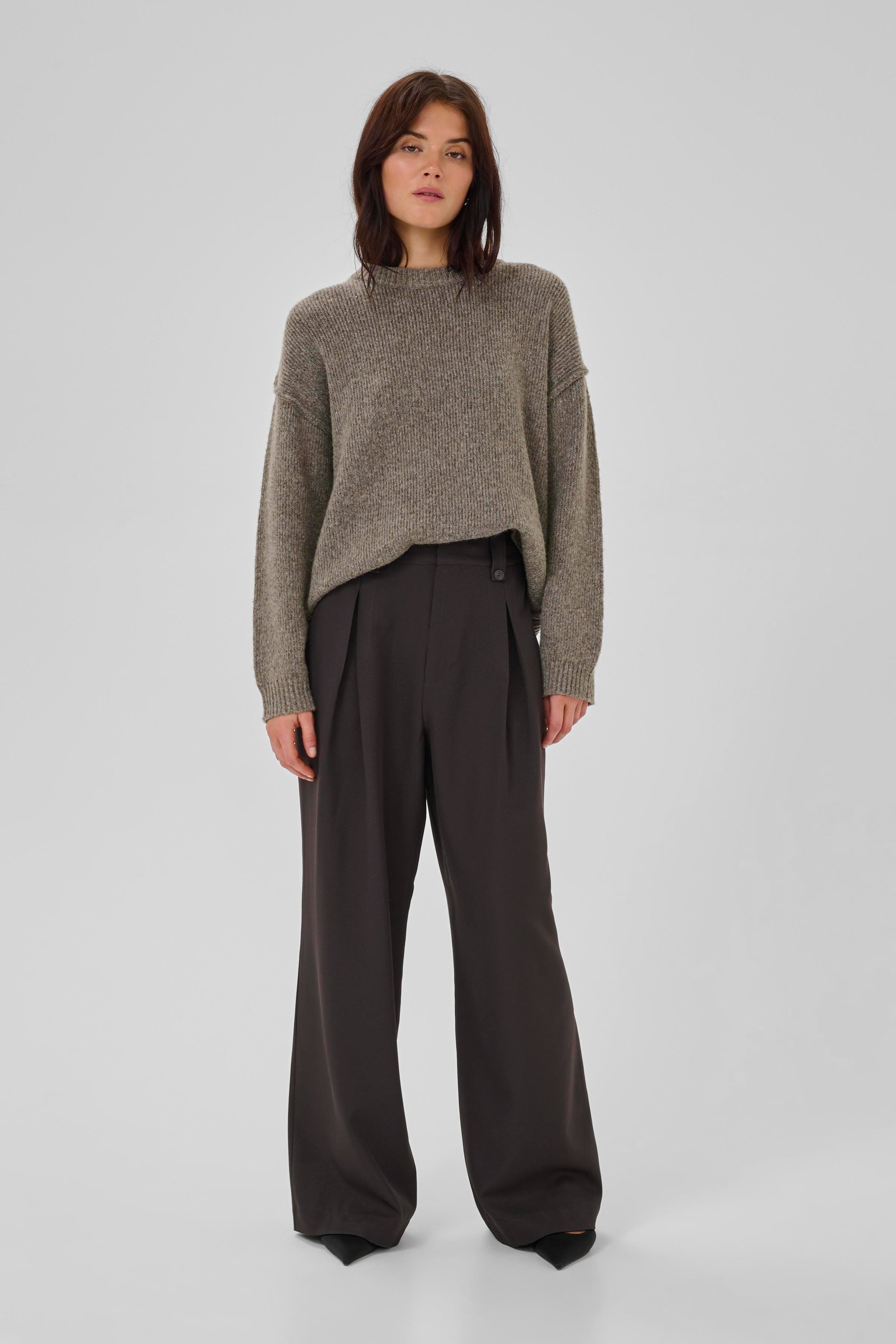 Strickpullover PalomaMW Box fit brown