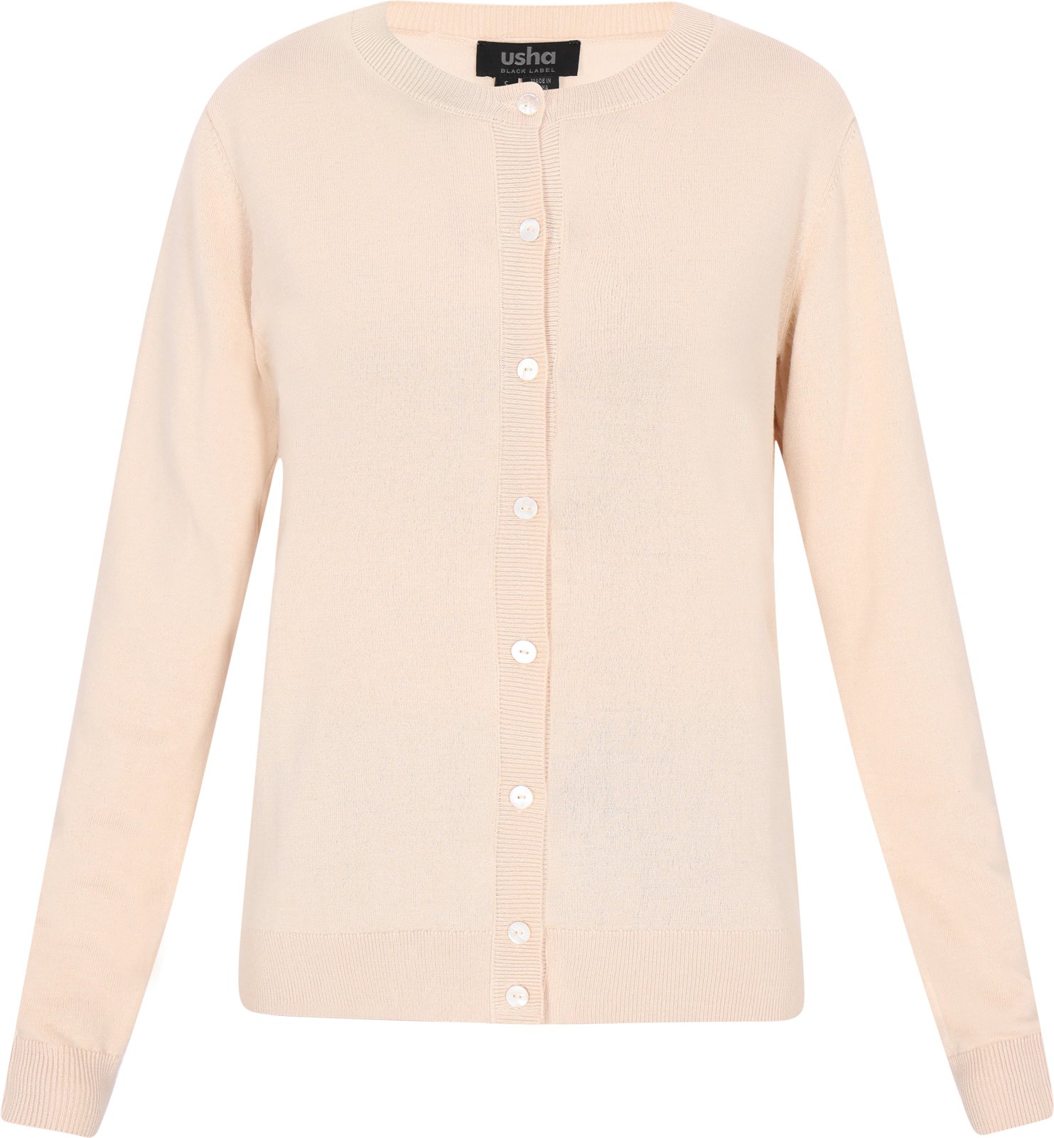 usha Strickjacke Frauen Beige