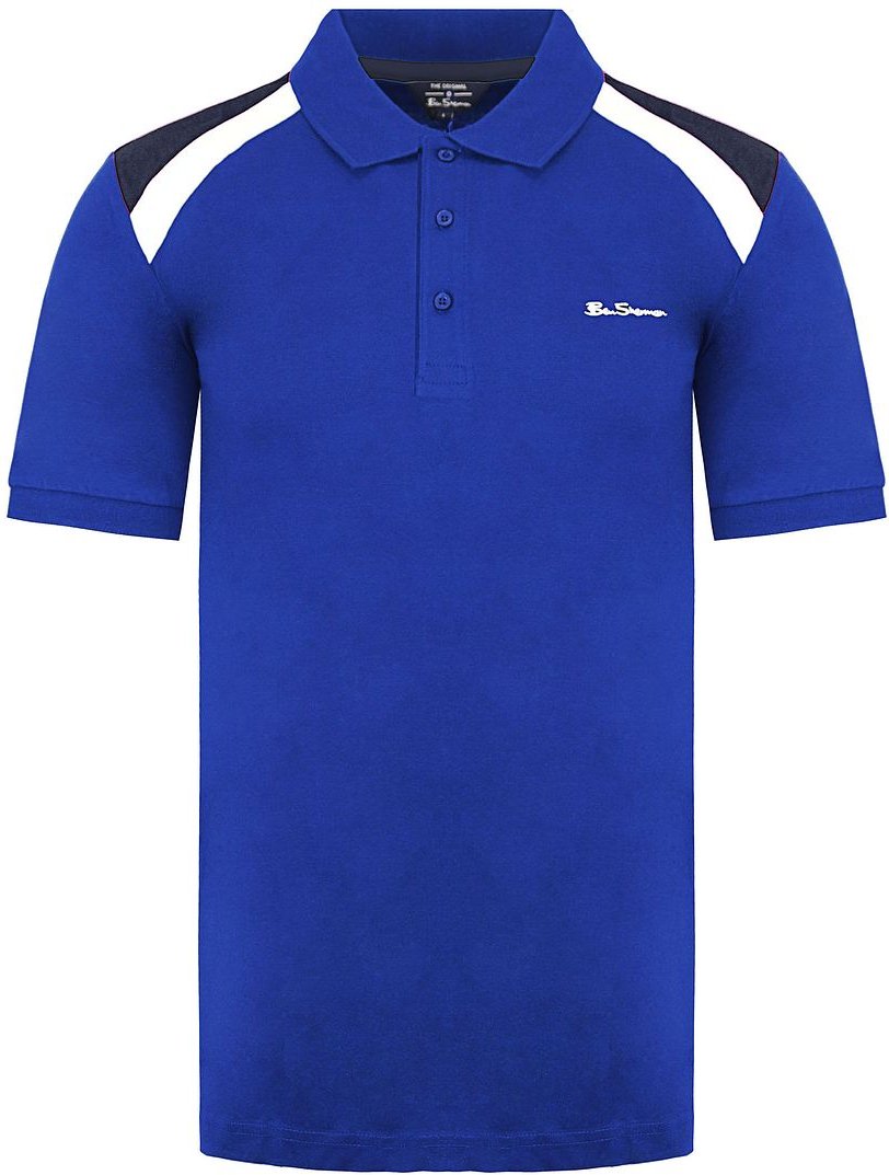 Ben Sherman Logo Herrenblau Polo -Hemd