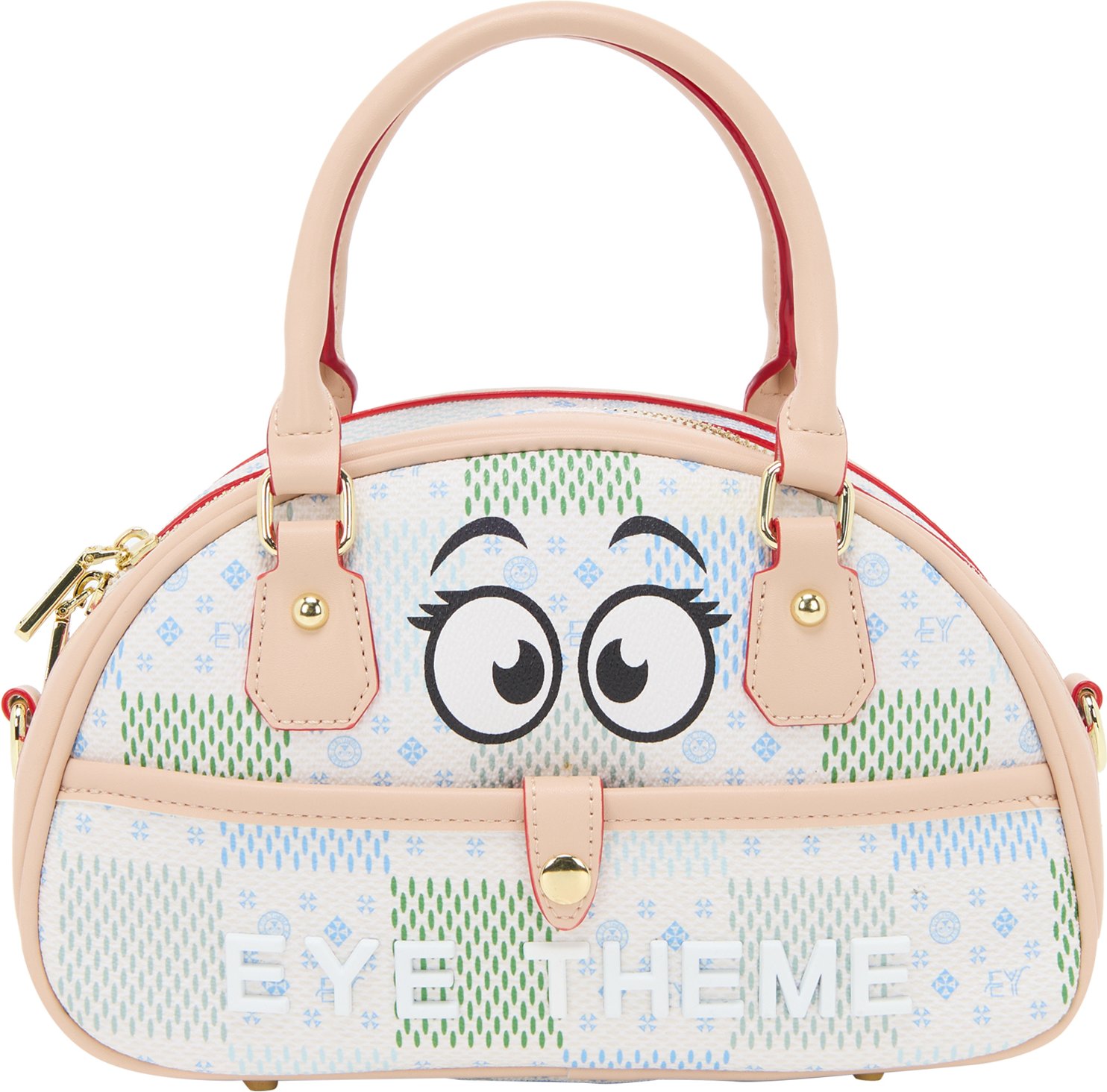 Mymo Handtasche Handtasche Frauen Blau Khaki