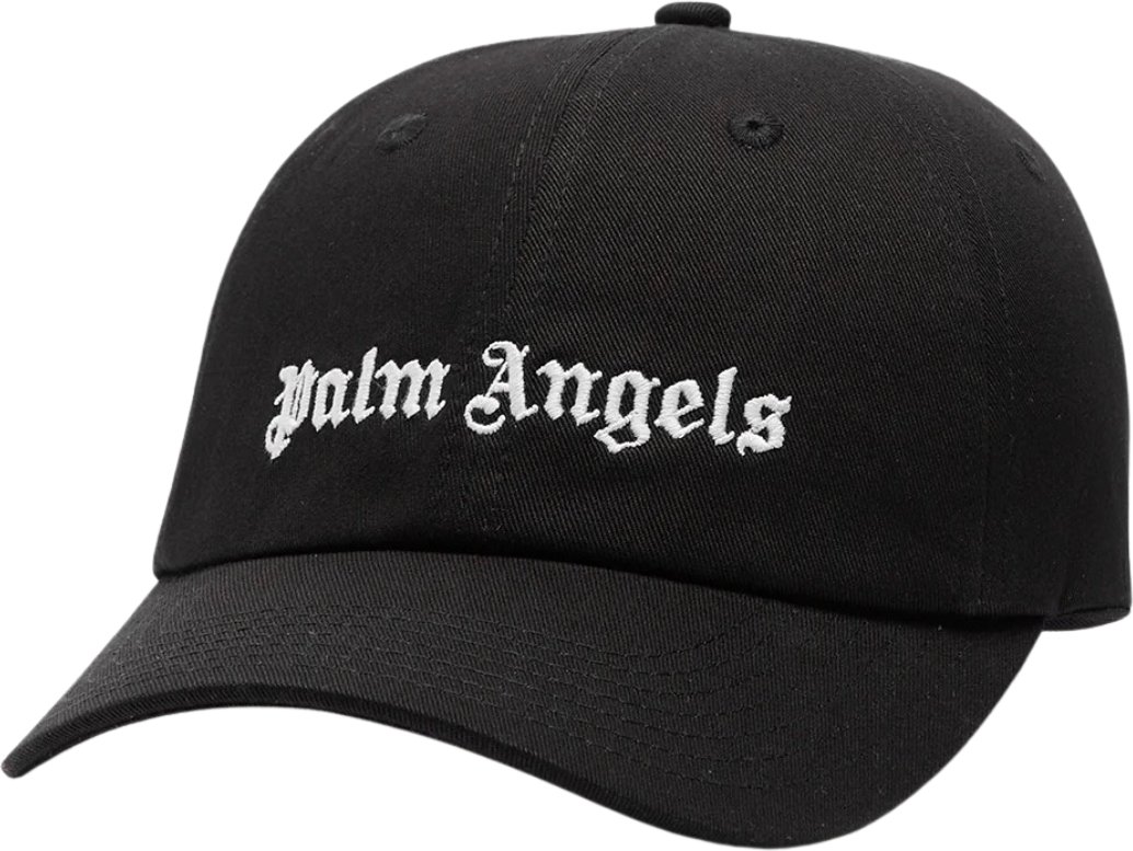 Palm Angels Logo Kappe schwarz