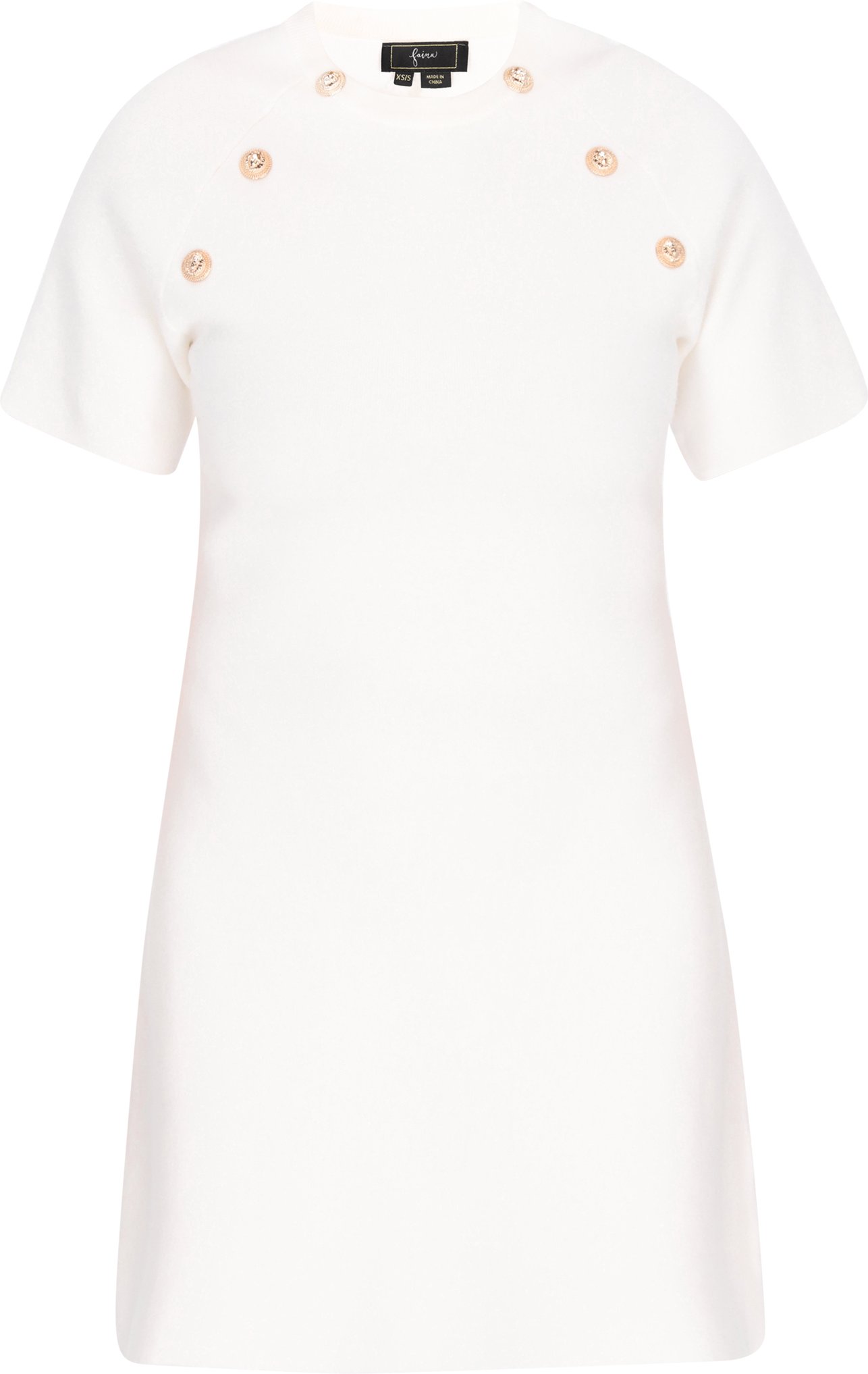 Faina Kleid Frauen cremefarben