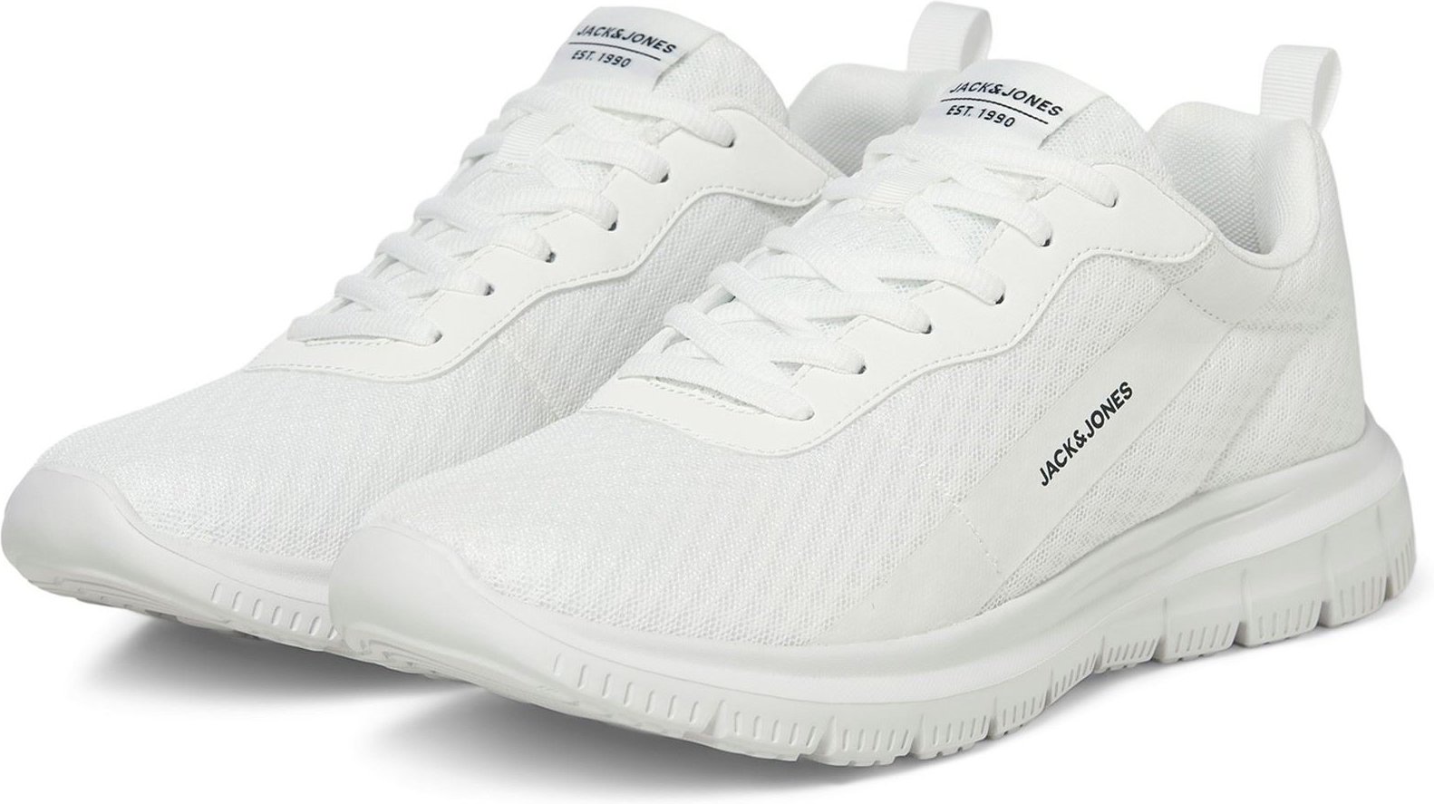 Jack & Jones Taylor Mesh Polyurethan Herren Weiße Standard-Sneaker