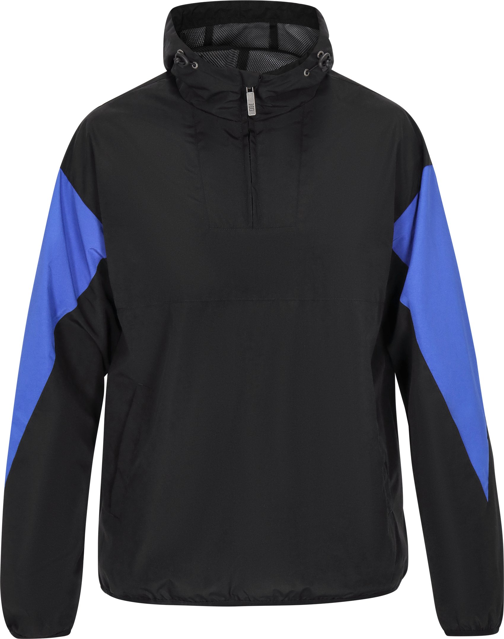 Mo Blouson Herren Schwarz Königsblau Colorblock