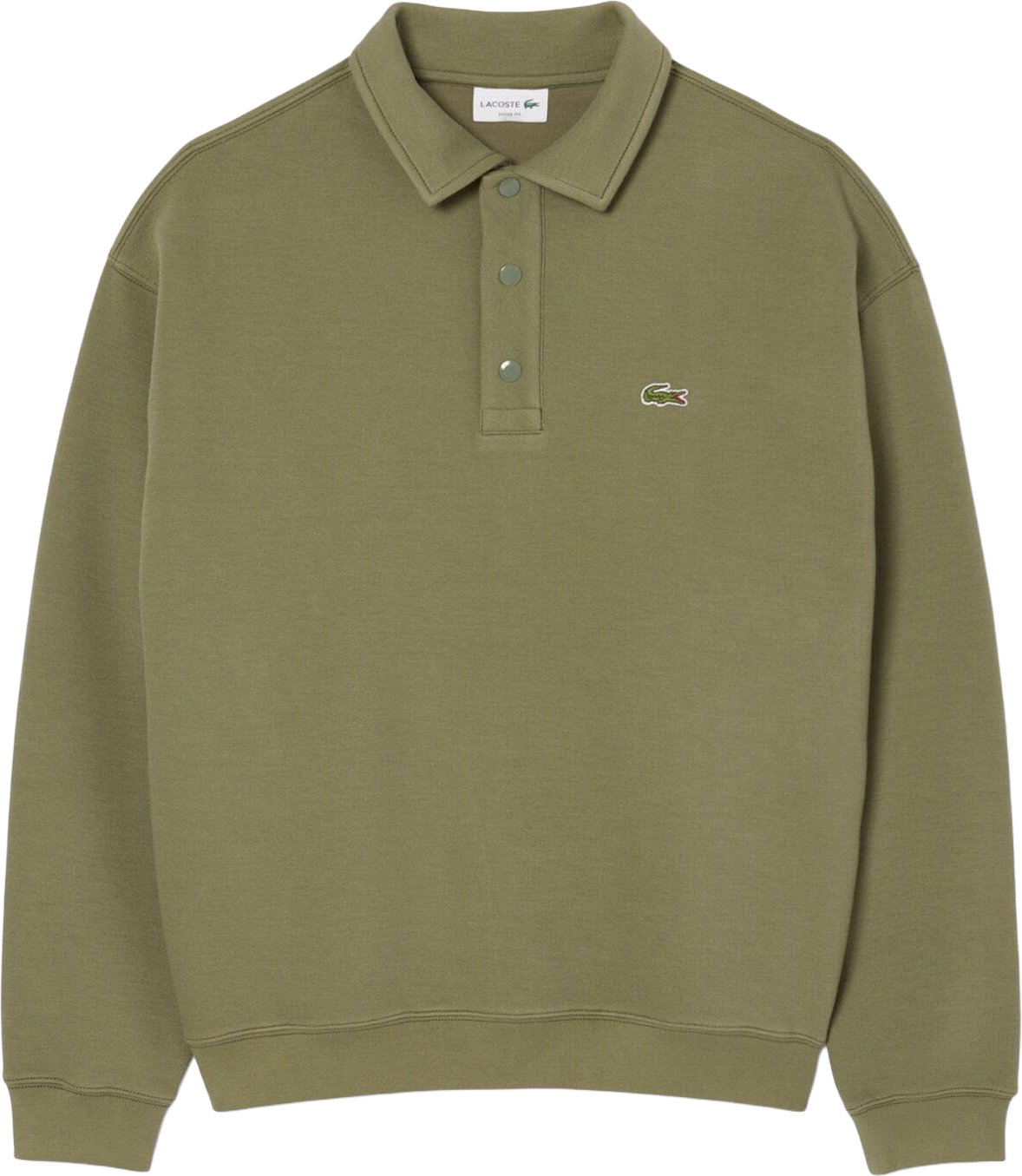 Lacoste - Sweatshirt für Herren, Piqué, Lose (Grün)