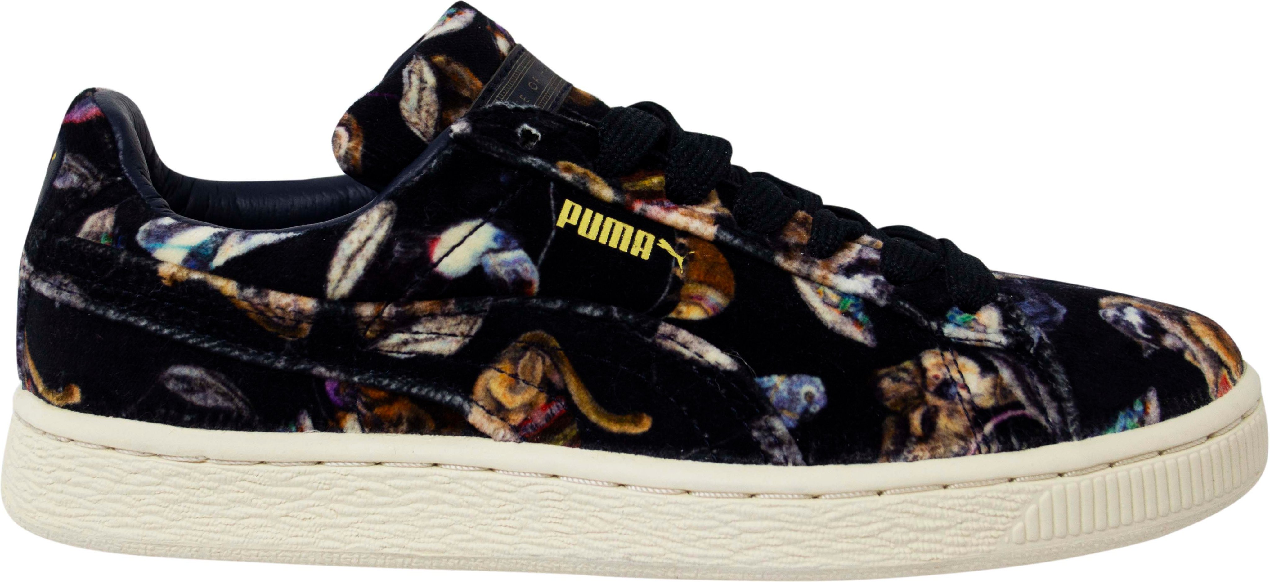 Puma Basket Classic Lo X Hoh Vel Textile Schnürung Herren Trainer 357518 03