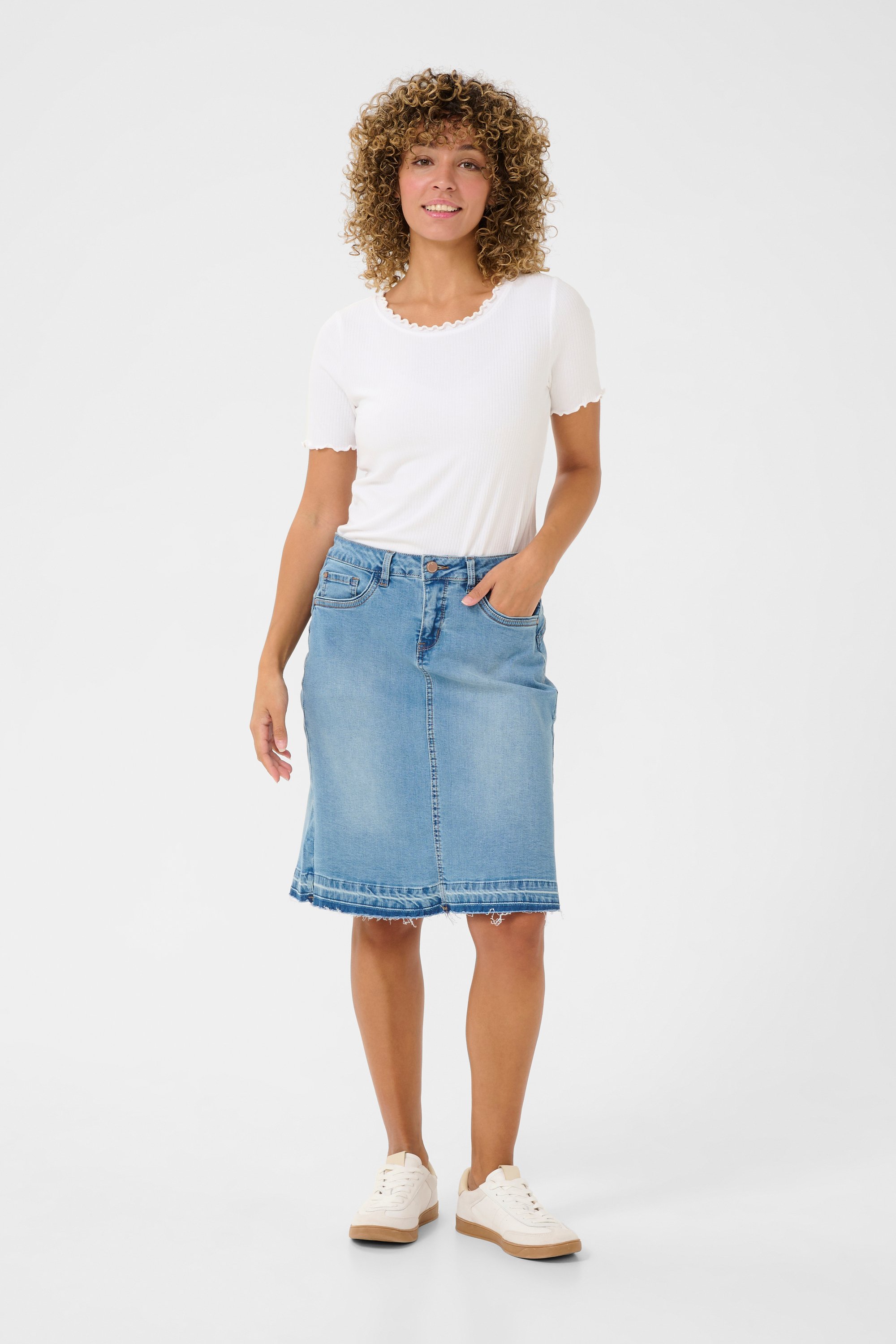 Denimrock Pencil shape Light Blue Denim