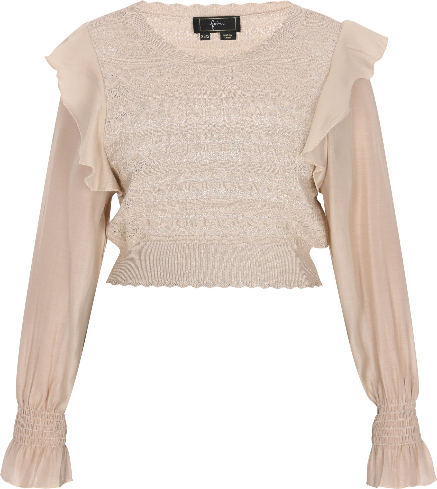 Faina Pullover Frauen Beige