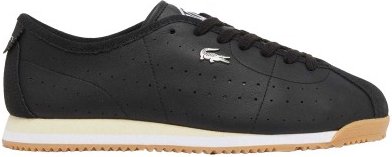 Lacoste - "Club" Sneaker für Herren, Leder, niedrig geschnitten (Schwarz)