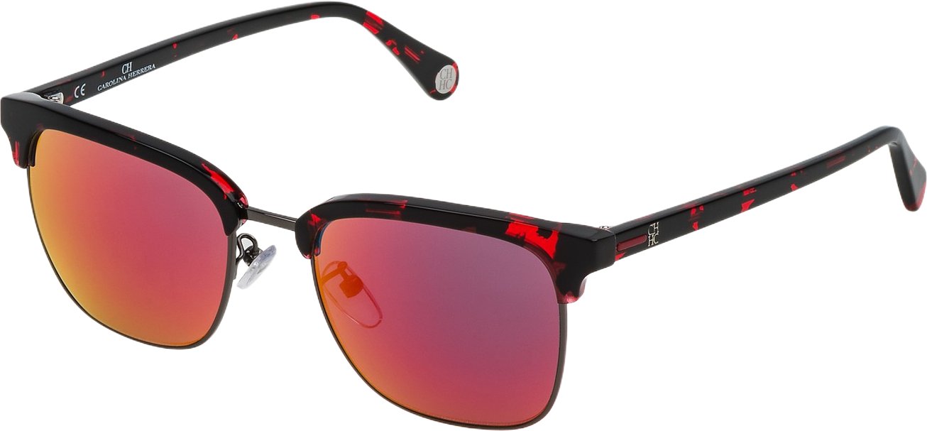Carolina Herrera Unisex-Sonnenbrillen 59/16/140 mm Acetat und Metall