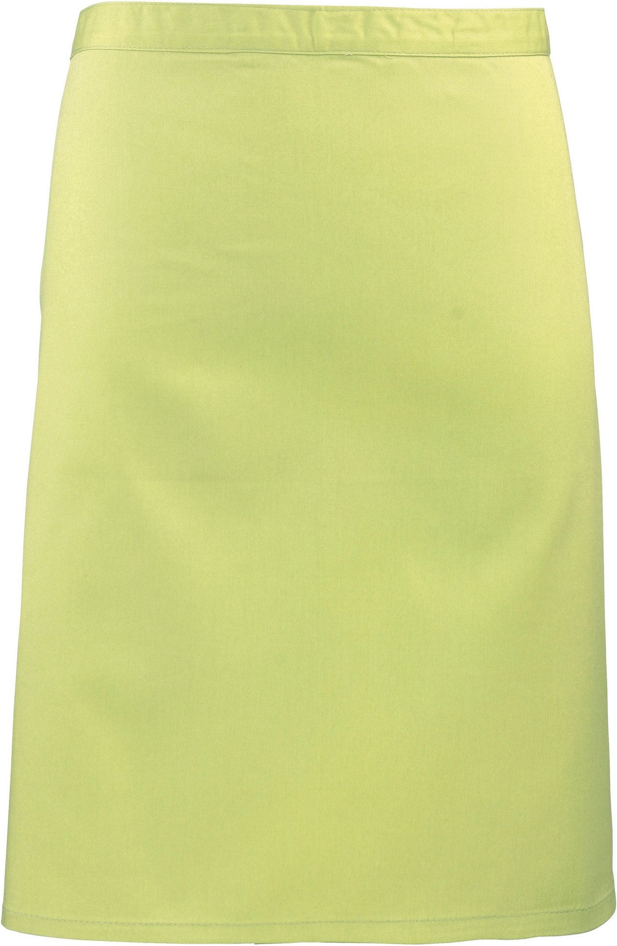 Premier Ladies/Womens Mid-Length Apron (2er-Pack) (Limette)