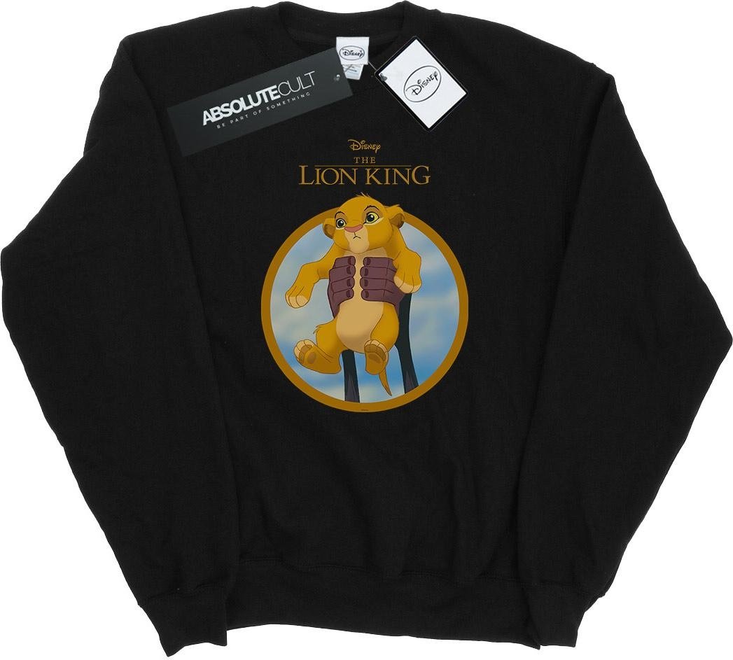 Disney - "The Lion King Show Simba" Sweatshirt für Damen (Schwarz)